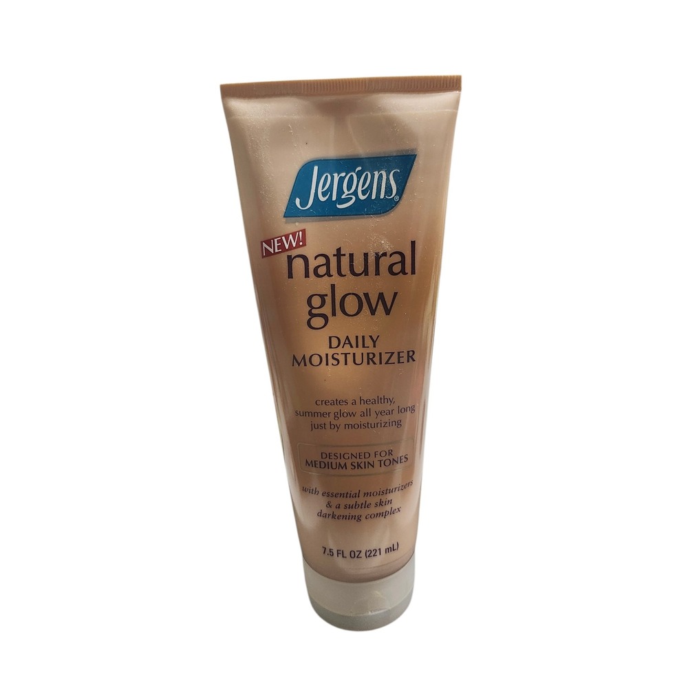 Jergens Natural Glow Daily Moisturizer Medium Skin‎ Tones 7.5oz Original Formula